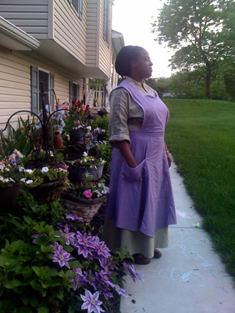 Ladies Horse and Buggy Apron - Long