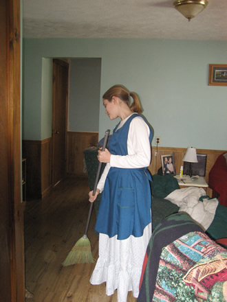 Ladies Horse and Buggy Apron - Short