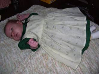 Baby Dress, Pinafore and Diaper Cover Sets