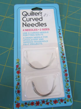 Quilter's Curved Needles