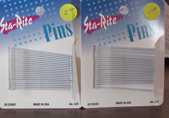Heavy Sta-Rite Hair Pins 20 Pack