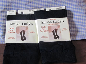 Amish Lady Knee High (Trouser Socks)