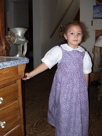 Girls Apron Style Jumper
