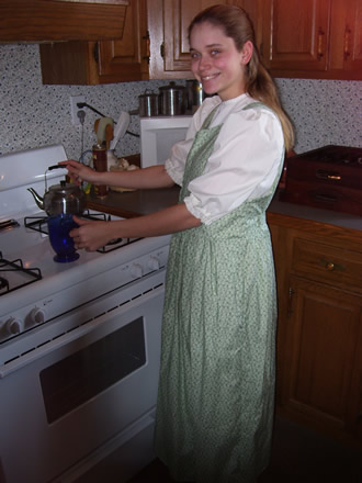 Ladies Button Bodice Jumper