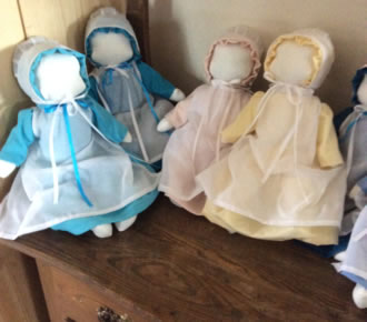 Cloth Amish Doll 