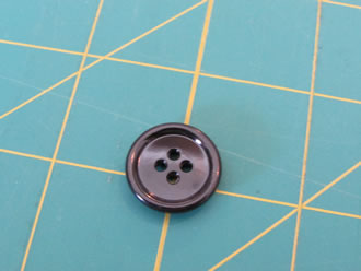 Slightly Heavier 3/4" 4 Hole Button