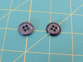 3/4" 4 Hole Button