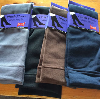 Fleece LIned Knee Highs - Queen