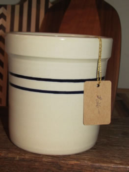 Pottery  Small Crock