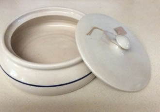 Pottery Tortilla Plate