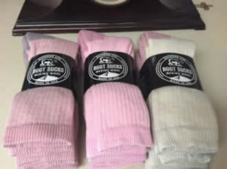 Ladies Wool Boot Socks