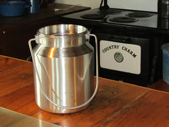 One Gallon Milk Can