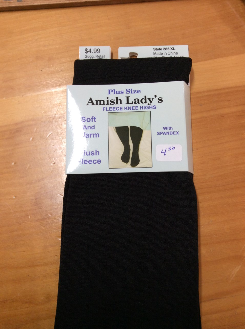 Katie's Mercantile Knee Socks Trouser Socks Knee Highs Undergarments