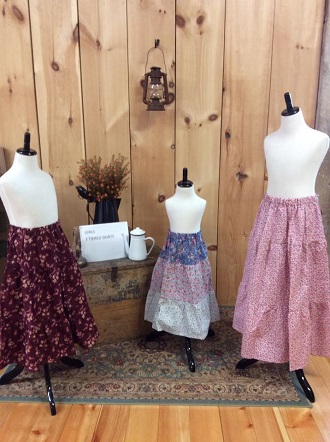 Katie s Mercantile Simple Prairie Tiered Skirts