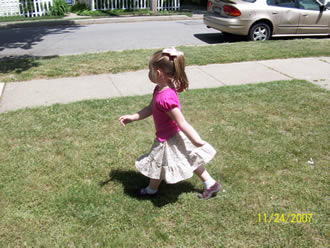 Little Girls Play Skirt